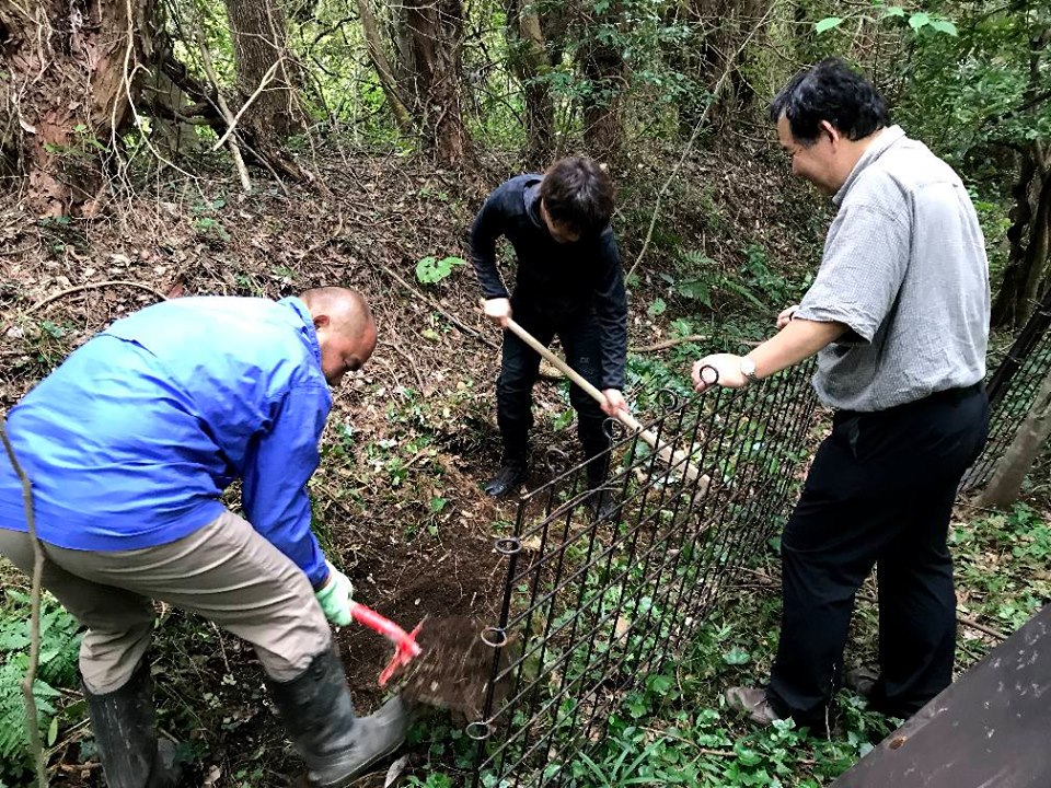 農家ハンター稲葉　仲谷淳先生とイノシシ対策